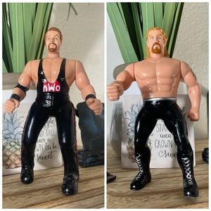 Vintage 1998 Kevin Nash Power Punch Action Figure WWE Diamond Dallas Page Toy 6”
